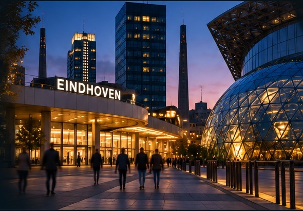 Eindhoven in de avond